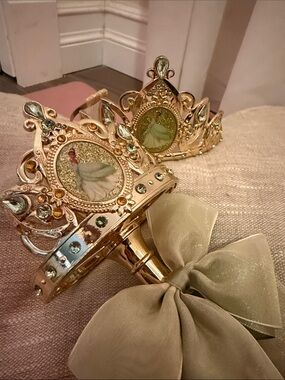 Disney Gold Tone Princess Wand and Tiara